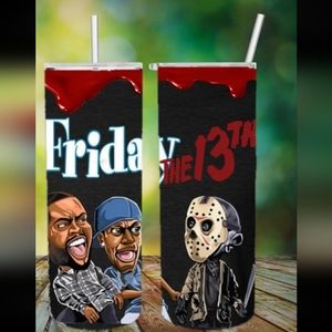 Friday the 13th tumbler